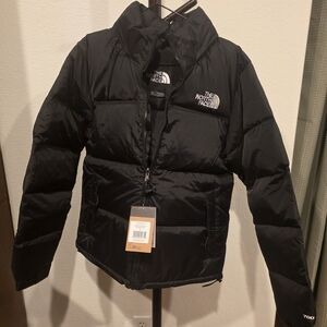 The North Face Men Black Puffer Jacket S size
